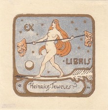 Exlibris bookplate lithographi gebraucht kaufen  Gengenbach