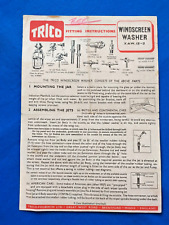 Trico vacuum windscreen for sale  STOURBRIDGE