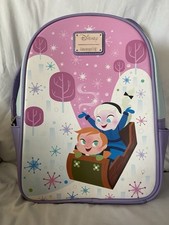 Usado, Mini Mochila Loungefly Disney Frozen Elsa & Anna Trenó Boxlunch Exclusiva comprar usado  Enviando para Brazil