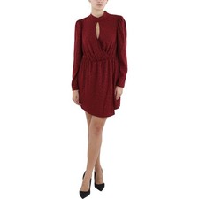 Mini vestido feminino Bar III estampa de animais vermelhos 10 BHFO 4288, usado comprar usado  Enviando para Brazil