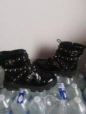 Bottines noir vernis d'occasion  Denain