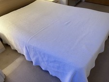 White waffle blanket for sale  HERTFORD