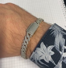 Moissanite 925 silber gebraucht kaufen  Düsseldorf