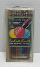 Lápis de cor vintage MONGOL EBERHARD FABER em estojo stand-up--Conjunto de 12--Usado comprar usado  Enviando para Brazil