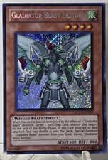 Gladiator Beast Bestiari LCGX-EN237 Secret raro Yugioh quase perfeito/perfeito  comprar usado  Enviando para Brazil