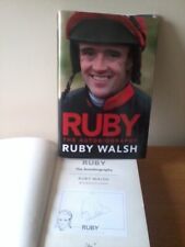 Horseracing signed ruby for sale  LEOMINSTER