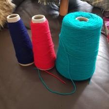 Wool mix cones for sale  CLEATOR