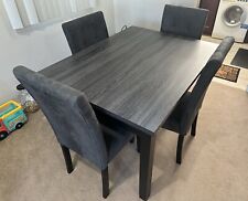 Black grey dining for sale  Valley Stream