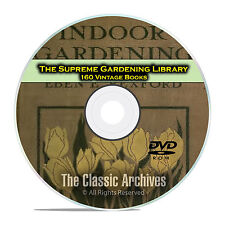 The Supreme Gardening Library, 160 Books, Landscaping Garden Plants Grow DVD E34 comprar usado  Enviando para Brazil