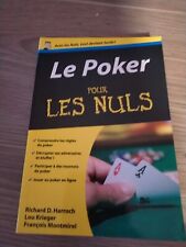 Livre poker nuls d'occasion  Bacqueville-en-Caux