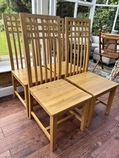 Oak dining chair for sale  LONDON