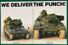 Folheto/folheto/pôster de recrutamento Royal Armored Corps 1977 Chieftain Tank comprar usado  Enviando para Brazil