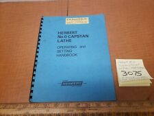 Herbert capstan turret for sale  Rochester