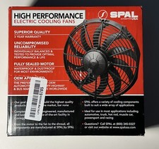 Ventilador elétrico SPAL 30100403 6,50" estilo extrator perfil baixo 325 CFM comprar usado  Enviando para Brazil