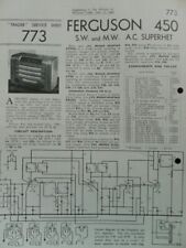Ferguson superhet valve for sale  LINCOLN