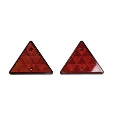 Coppia catadiottri triangolari usato  Carrara