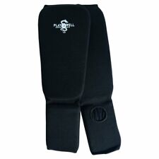 Almofadas de treinamento elásticas slip on canela no peito do pé pretas canelas de karatê muay thai comprar usado  Enviando para Brazil