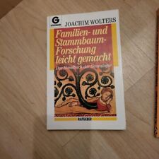 Familien stammbaumforschung le gebraucht kaufen  Neukirchen