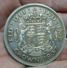 1937 silver crown for sale  KING'S LYNN