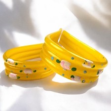 1950's Vintage Amarelo Rosa Floral Carrinho de Bebê Celulóide Conjunto de 2 Clipes de Cobertor comprar usado  Enviando para Brazil