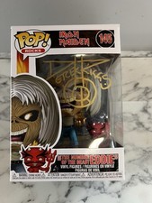 Funko Pop Iron Maiden The Number Of The Beast Gold assinado por Derek Riggs comprar usado  Enviando para Brazil