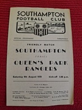 Southampton qpr friendly for sale  NORTHAMPTON
