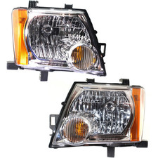 Conjunto de conjunto de faróis para 2005-2015 Nissan Xterra motorista e passageiro lateral 2 peças, usado comprar usado  Enviando para Brazil