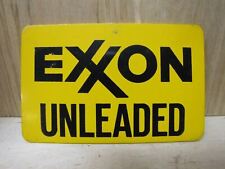 Exxon unleaded sign for sale  Flemington