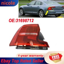 Conjunto de lanterna traseira esquerda para Volvo S90 luz de freio lâmpada de seta 31698712 comprar usado  Enviando para Brazil