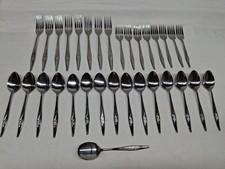 vintage stainless flatware 8 sets for sale  O Fallon
