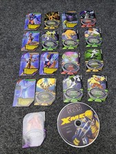 Disco de videogame Hyperscan X-Men e lote de 17 cartas Wolverine Ben 10 Marvel Mattel TCG comprar usado Disco de videogame Hyperscan X-Men e lote de 17 cartas Wolverine Ben 10 Marvel Mattel TCG comprar usado  Enviando para Brazil