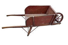 Antique wooden wheelbarrow for sale  Scranton