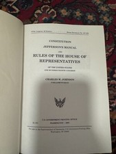 Constitution jefferson manual for sale  Rochester