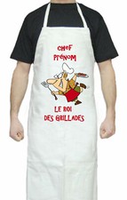 Tablier cuisine personnalise d'occasion  Lapalud