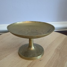 Vintage etched brass for sale  SEVENOAKS