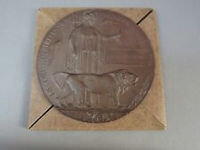 Wwi memorial death for sale  ARUNDEL