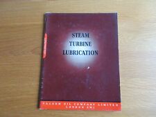 Steam turbine lubrication for sale  LONDON