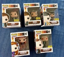 Usado, Funko Pop! Lote Sobrenatural de 5 Sam, Dean, Castiel, Charlie, Crowley Hot Topic comprar usado  Enviando para Brazil