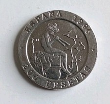 Espagne 200 pesetas d'occasion  Hendaye