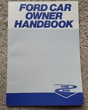 Ford owners handbook for sale  LEWES