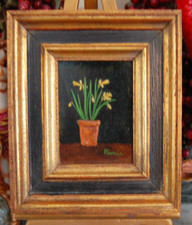Vtg framed impasto for sale  Miami