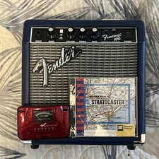 Fender Frontman 10G 10W azul 6” amplificador de alto-falante sintonizador de guitarra vermelho CD kit de guitarra comprar usado  Enviando para Brazil