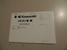 Parts catalog kawasaki d'occasion  Expédié en Belgium
