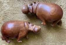 Große nilpferde hippo gebraucht kaufen  Deutschland