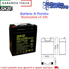 Batteria piombo ricaricabile usato  Napoli