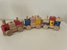 Trenino legno smontabile usato  Torino