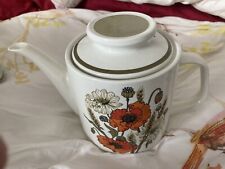 Meakin poppy pottery for sale  COWES