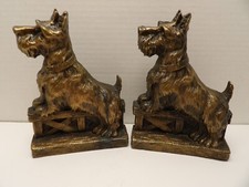 dogs pair iron scottie cast for sale  Elgin