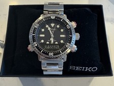 Usado, Relógio preto masculino Seiko Prospex - SNJ033P1 comprar usado  Enviando para Brazil