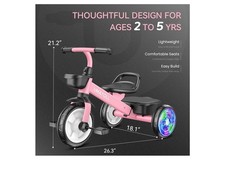 Triciclo rosa infantil  comprar usado  Enviando para Brazil